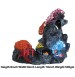 Aquaton Aquarium Toys Rock With Coral And Starfish